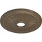 Ekena Millwork Bailey Ceiling Medallion (Fits Canopies up to 5 3/4"), 18"OD x 3 3/4"ID x 1 1/2"P, Warm Silver CM18BIWSS - alternate 3